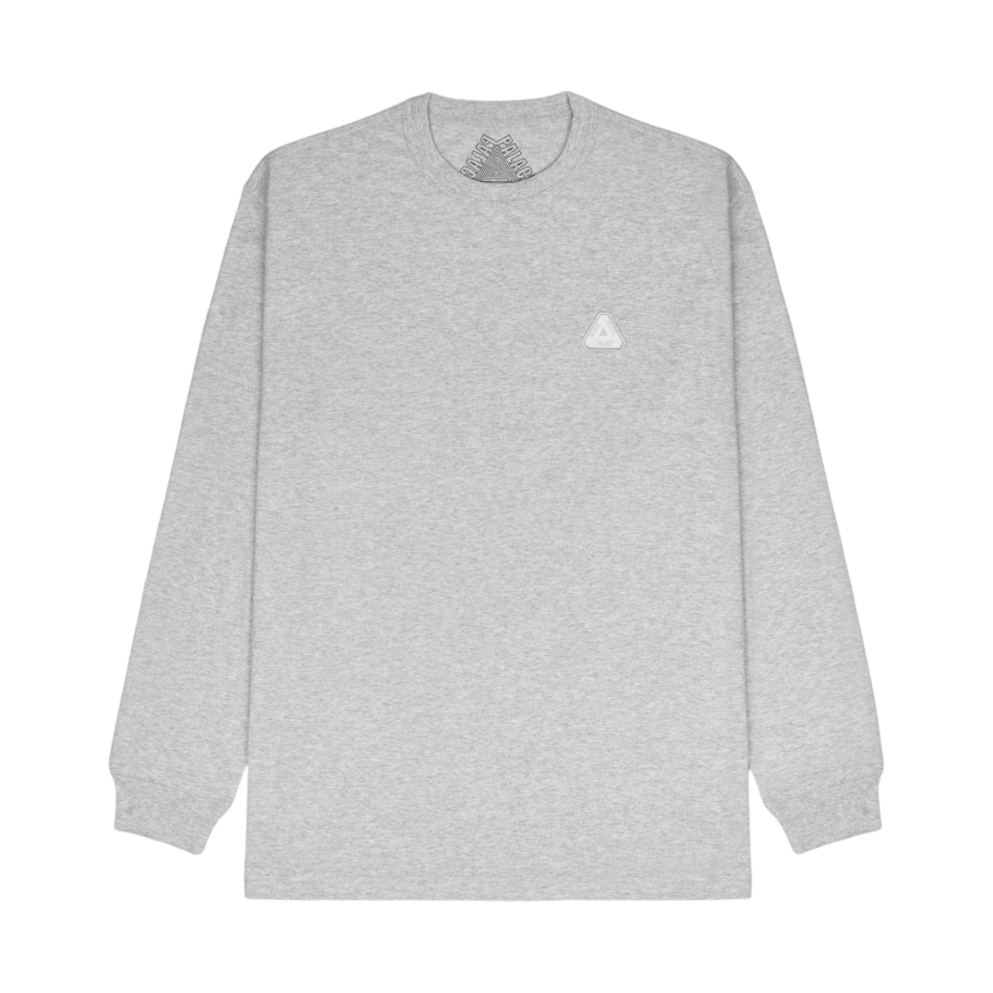 - Palace Sofar Longsleeve Grey Marl - 24SS