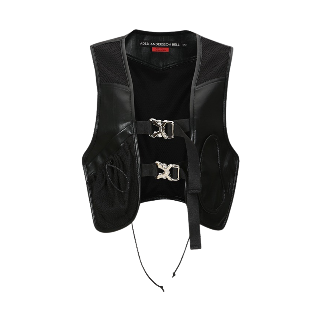 ADSB 앤더슨벨 시나 포우 레더 베스트 블랙