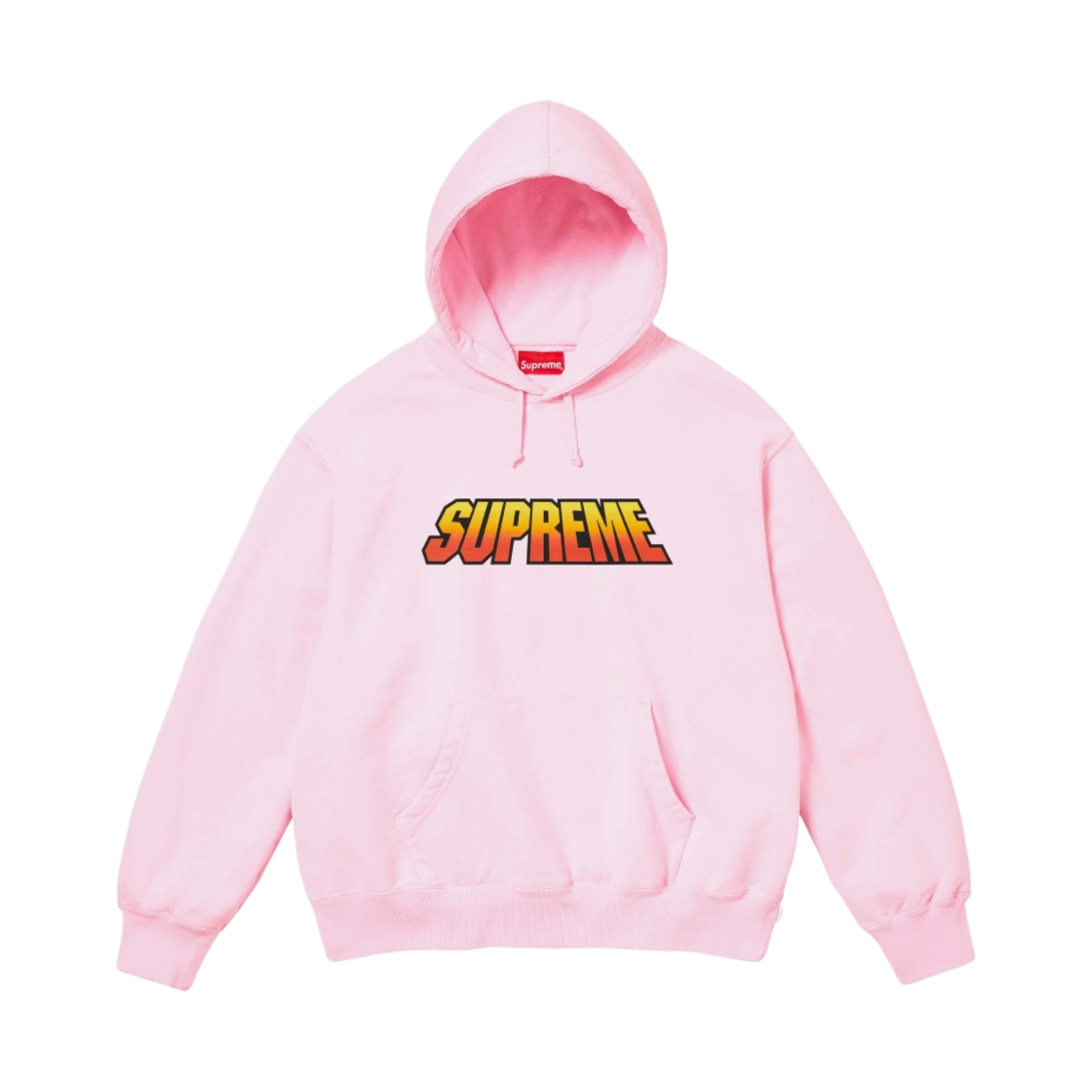 - Supreme Gradient Hooded Sweatshirt Light Pink - 24SS
