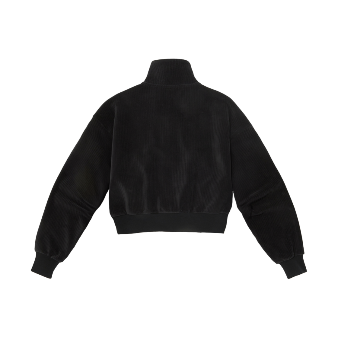 (W) 노스페이스 스위프트 벨루어 하프 집 블랙((W) The North Face Swift Velour Half Zip Black) - 2