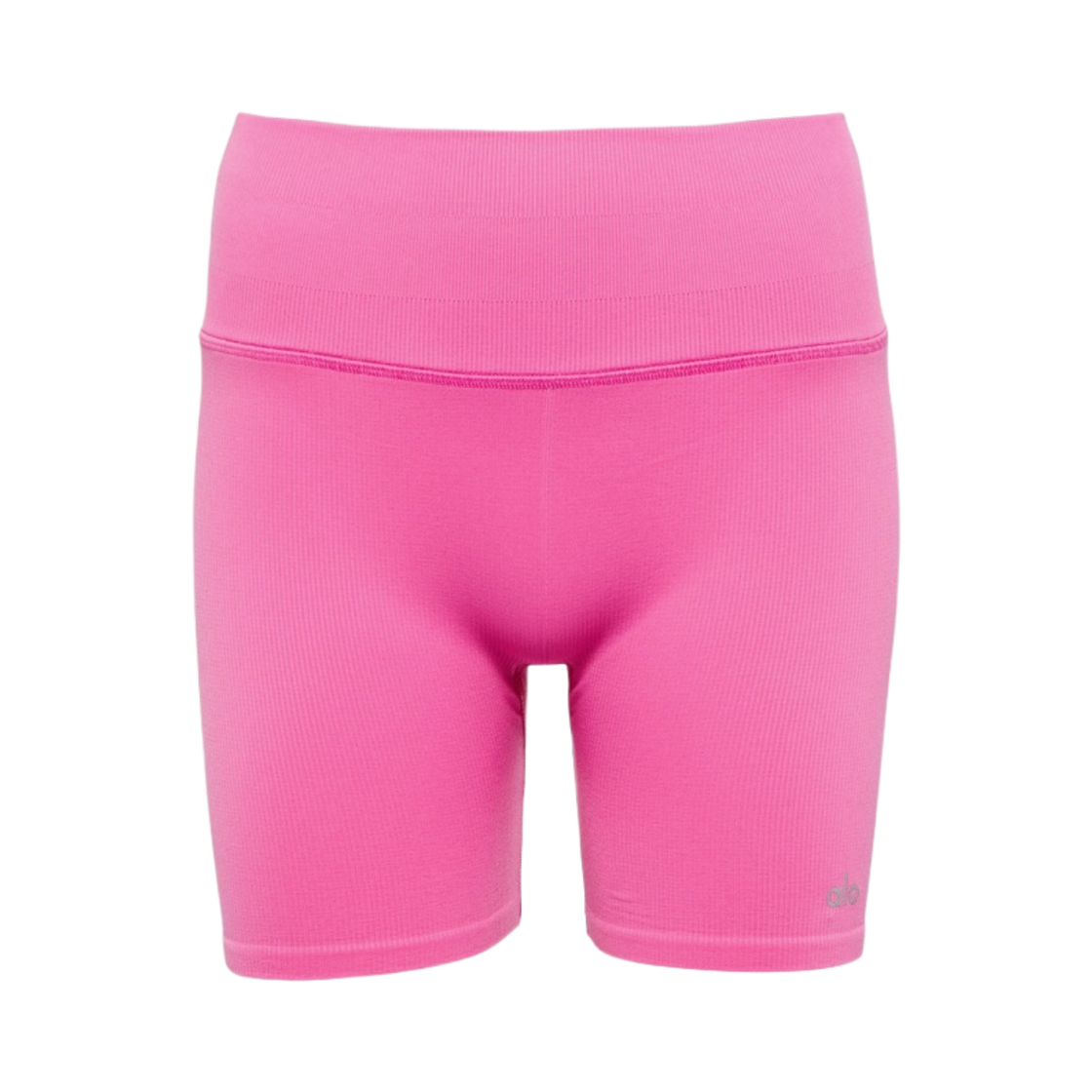 (W) 알로 요가 5인치 심리스 립드 페이버릿 쇼츠 파라다이스 핑크
