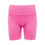 (W) Alo Yoga 5 Inch Seamless Ribbed Favorite Shorts Paradise Pink