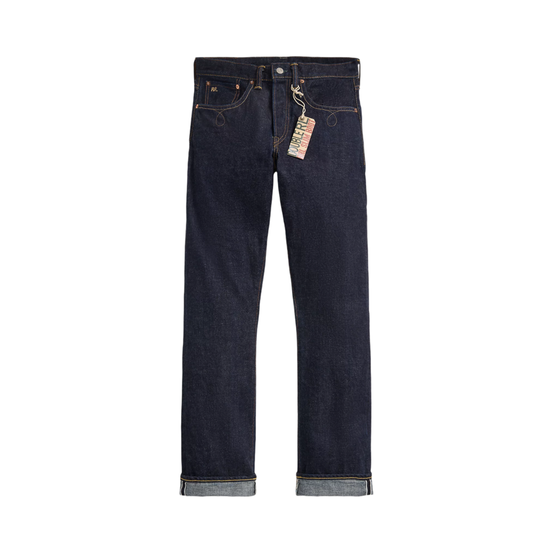 더블알엘 슬림 부츠 이스트 웨스트 셀비지 진 이스트 웨스트 린스(Double RL Slim Boots East West Selvedge Jeans East West Rinse)