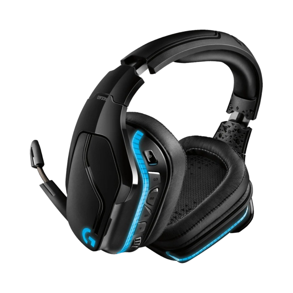 로지텍 G933S 무선 7.1 서라운드 라이트싱크 게이밍 헤드셋 블랙 (국내 정식 발매 제품)(Logitech G933s Wireless 7.1 Surround Lightsync Gaming Headset Black (Korean Ver.))
