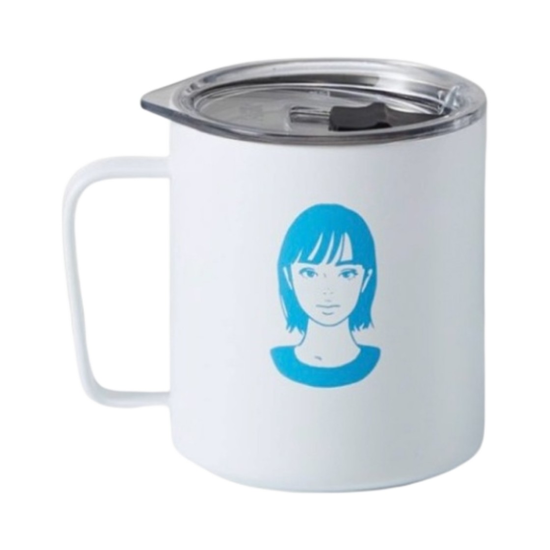 블루 보틀 x 키네 트래블 머그 화이트 12온즈 (후쿠오카 텐진 카페 한정)(Blue Bottle × KYNE Travel Mug White 12 oz. (Fukuoka Tenjin Cafe Exclusive))