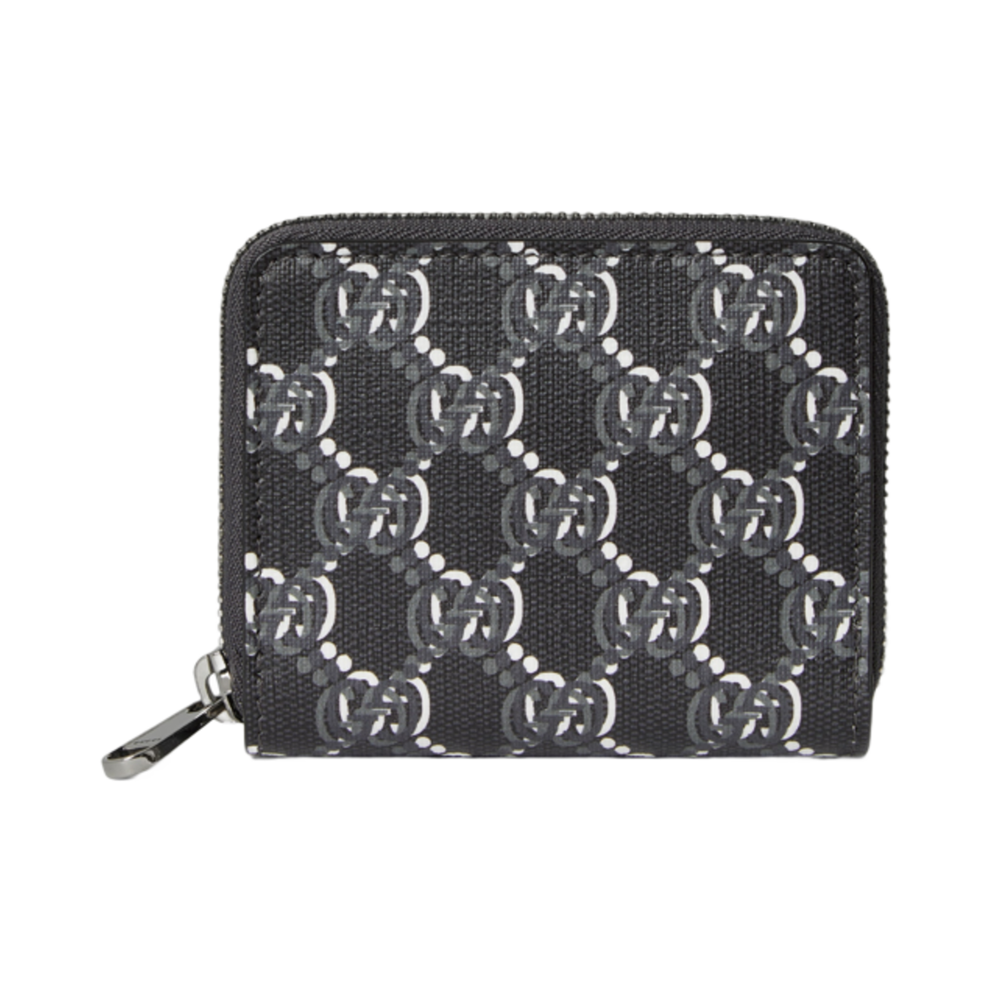 구찌 집 어라운드 지갑 GG 섀도우 다크 그레이(Gucci Zip Around Wallet with GG Shadow Dark Grey) - 1