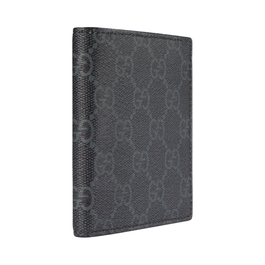 구찌 GG 엠블럼 바이폴드 지갑 블랙(Gucci GG Emblem Bi-Fold Wallet Black) - 2