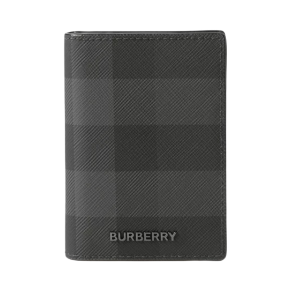 버버리 체크 TB 폴딩 카드 케이스 차콜(Burberry Check TB Folding Card Case Charcoal) - 1