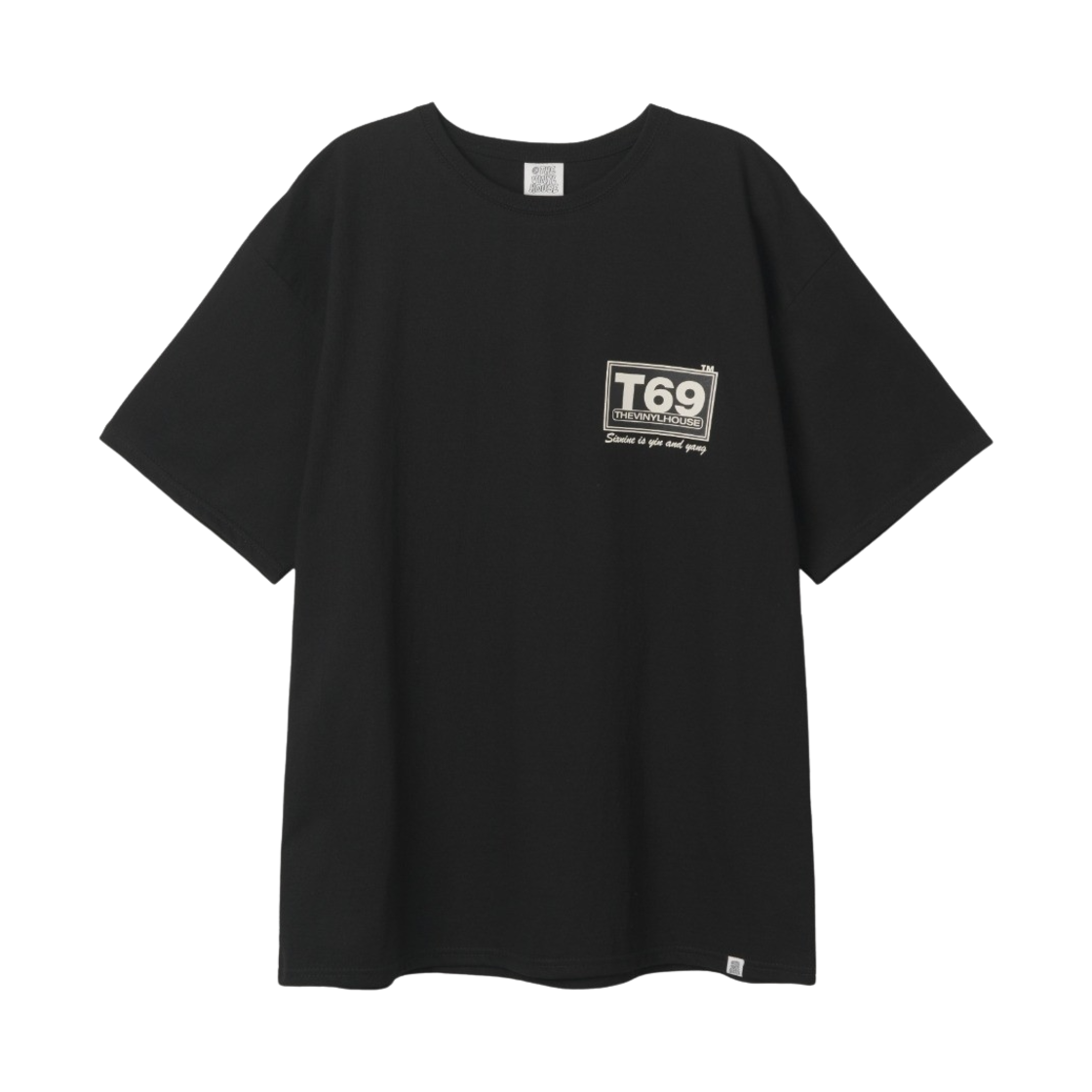 [KREAM 단독] 더바이닐하우스 티69 티셔츠 블랙