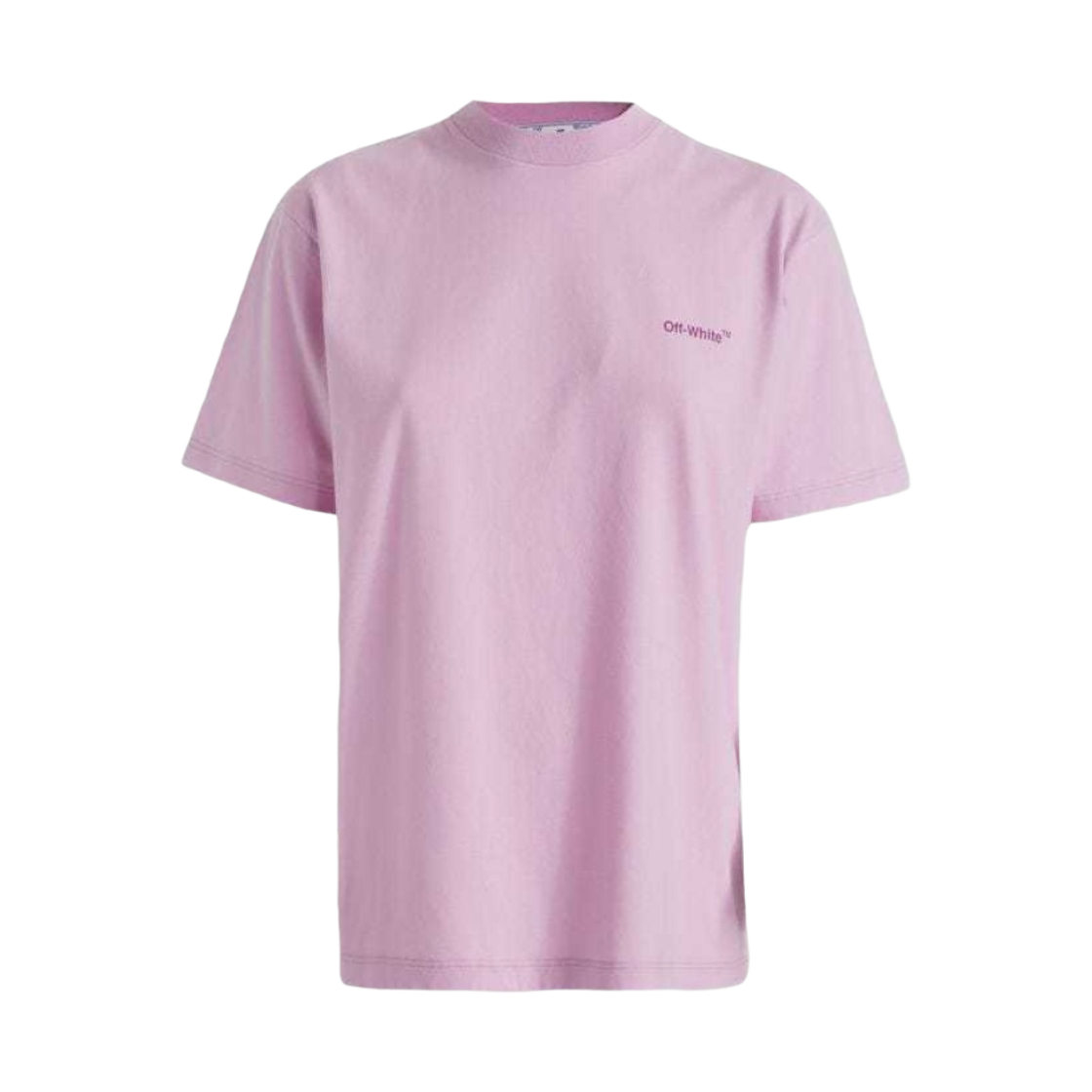 오프화이트 다이애그 레귤러 티셔츠 라일락 푸시아(Off-White Diag Regular T-Shirt Lilac Fuchsia) - 2