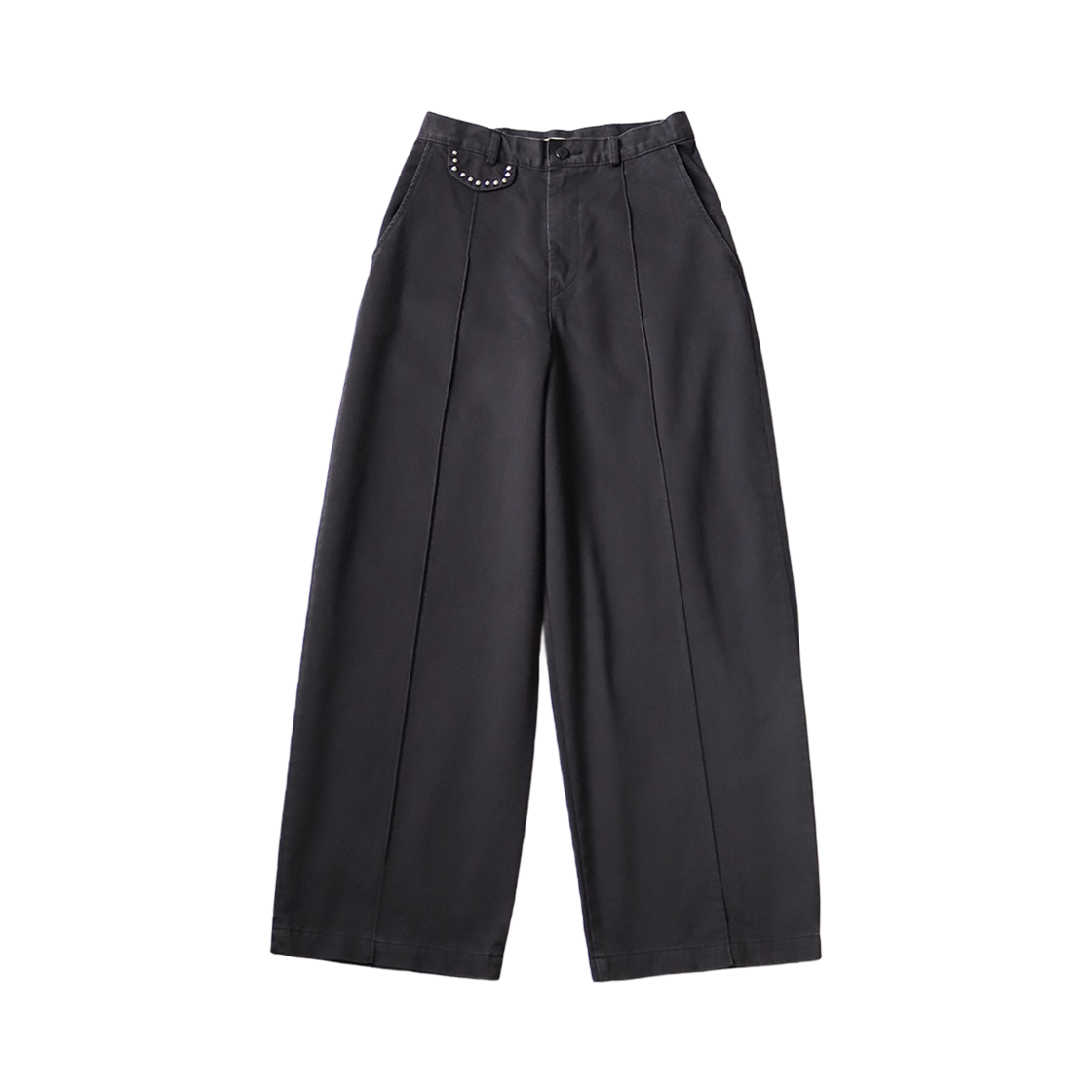 K2403LP035 Kapital Chino Boogie Day Baggy Pants Black
