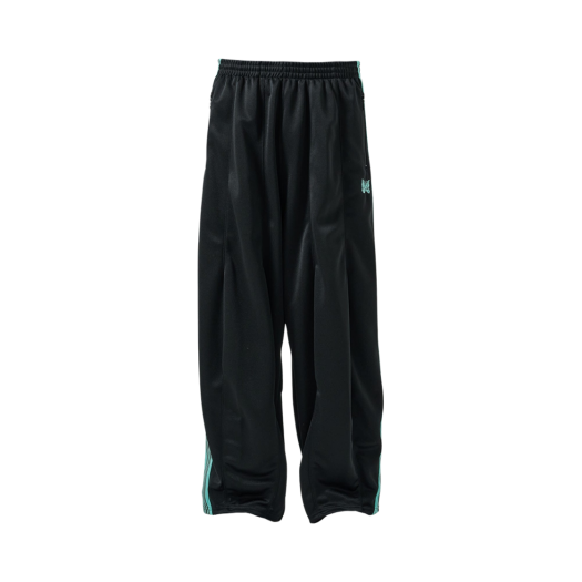 QV1540 Needles x Studious H.D. Track Pants Poly Smooth Black2
