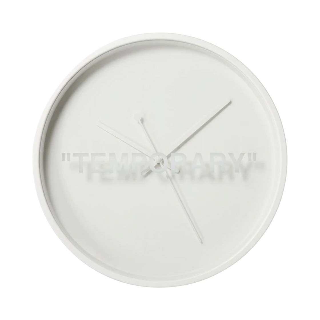 이케아 x 버질 아블로 마르케라드 템포러리 벽시계(IKEA x Virgil Abloh Markerad Temporary Wall Clock)