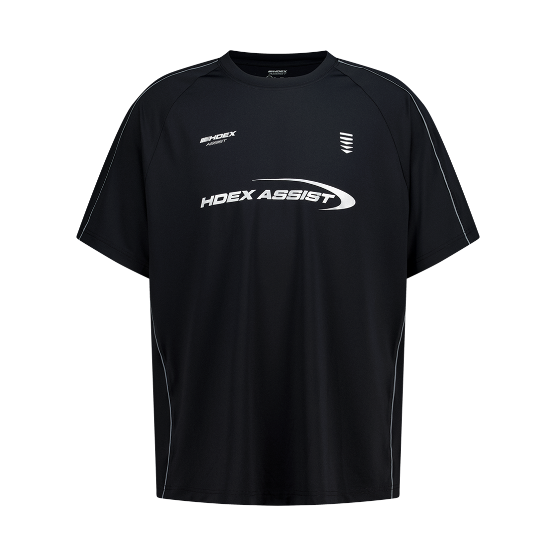 에이치덱스 어시스트 리플렉티브 숏 슬리브 블랙 | HDEX | KREAM