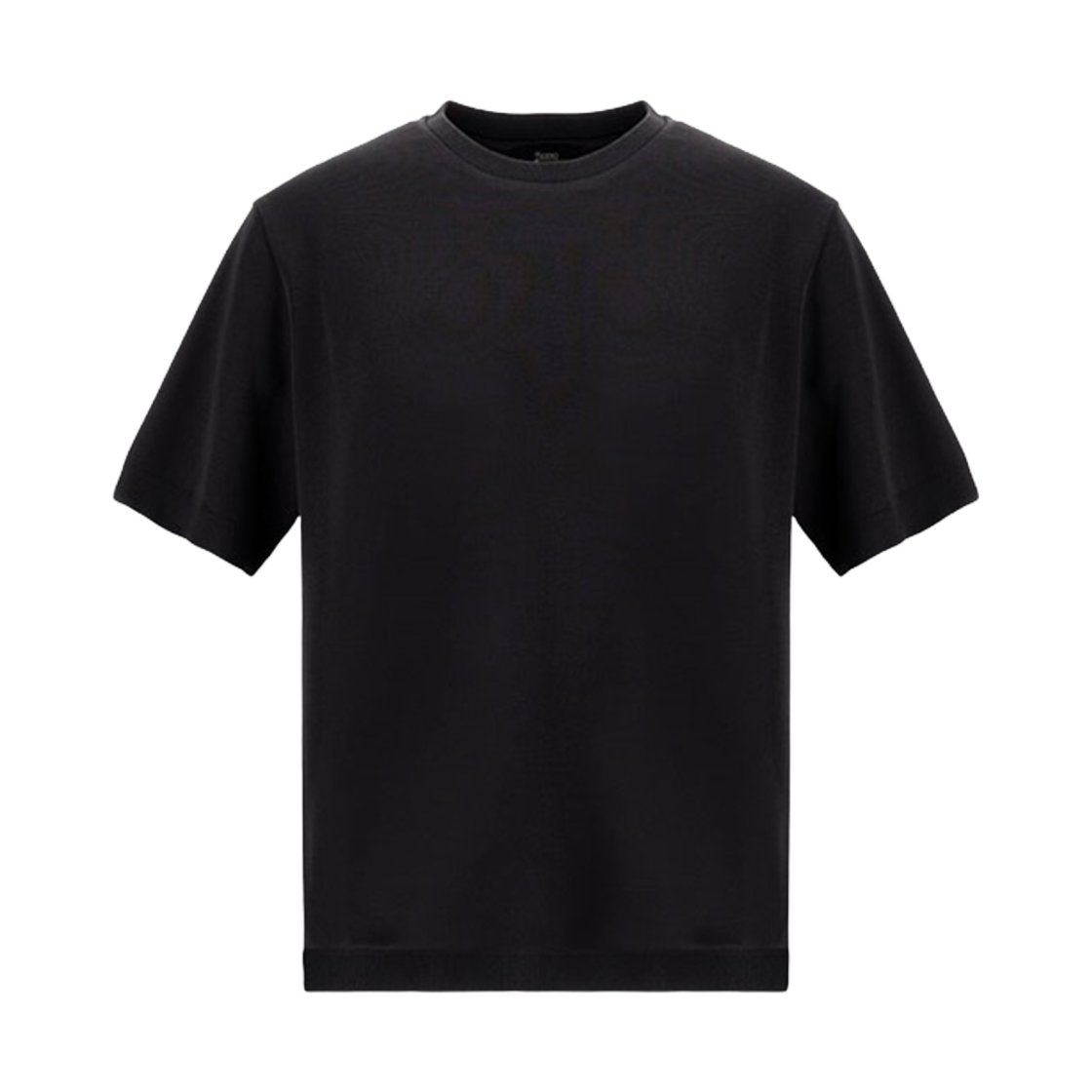 JG000206U-52059-9300 Herno Short Sleeve T-Shirt Black