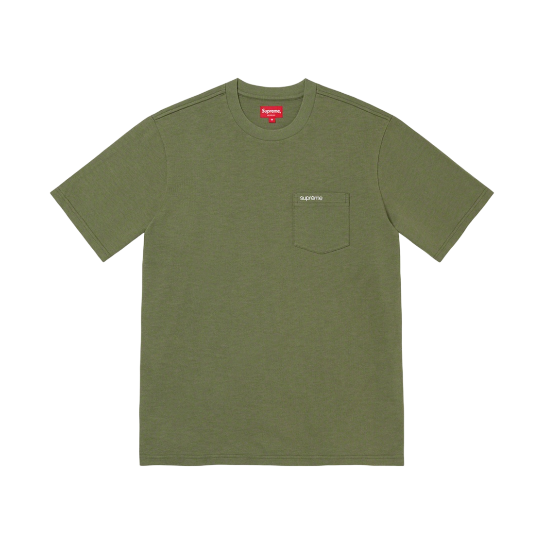 슈프림 숏슬리브 포켓 티셔츠 올리브 - 22FW(Supreme S/S Pocket T-Shirt Olive - 22FW) - 1