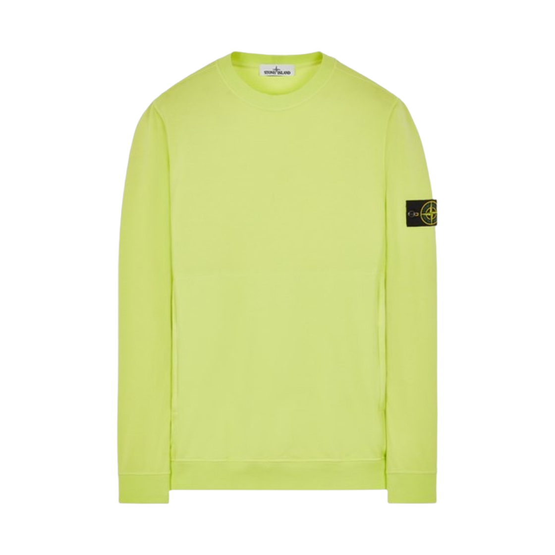 스톤 아일랜드 64052 코튼 스트레치 플리스 가먼트 다이드 스웨트셔츠 레몬 - 22SS(Stone Island 64052 Cotton Stretch Fleece Garment Dyed Sweatshirt Lemon - 22SS) - 1