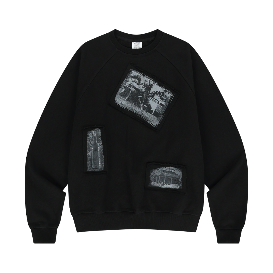 더바이닐하우스 로데오 포토 스웨트셔츠 블랙(Thevinylhouse Rodeo Photo Sweatshirt Black)