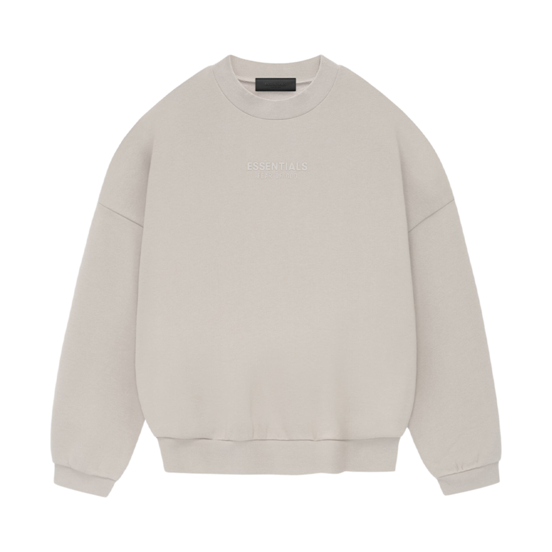 에센셜 크루넥 실버 클라우드 - 23FW(Essentials Crewneck Silver Cloud - 23FW) - 1