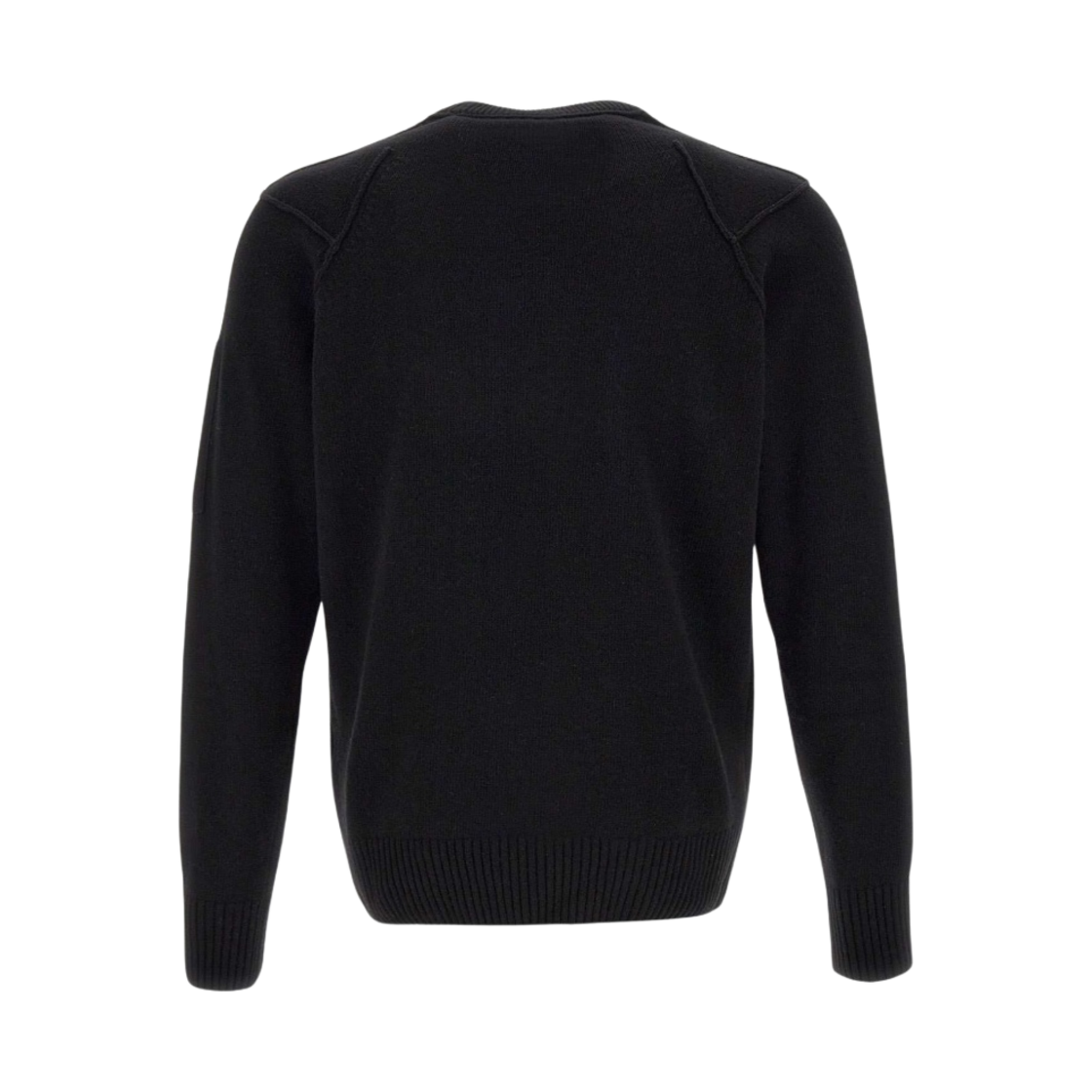 C.P. 컴퍼니 램스울 점퍼 블랙 - 22FW(C.P. Company Lambswool Jumper Black - 22FW) - 2