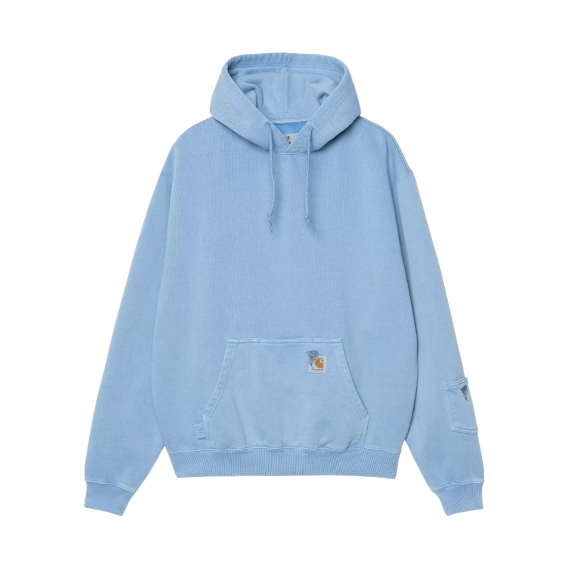칼하트 WIP x 인빈시블 후드 피그먼트 다이드 스웨트 피그먼트 가먼트 다이드 파이신(Carhartt WIP x Invincible Hooded Pigment Dyed Sweat Pigment Garment Dyed Piscine) - 1