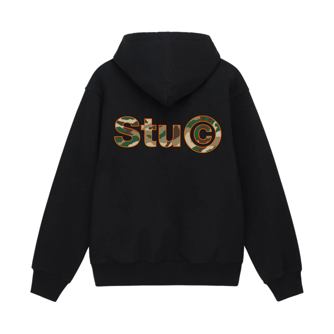 스투시 Stu C. 후드 블랙(Stussy Stu C. Hoodie Black) - 2