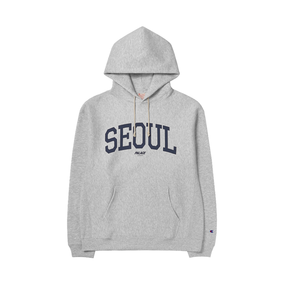 팔라스 x 챔피온 샵 후드 서울 그레이 말 - 25SS(Palace x Champion Shop Hood Seoul Grey Marl - 25SS)