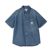 Carhartt WIP S/S Ody Denim Shirt Blue