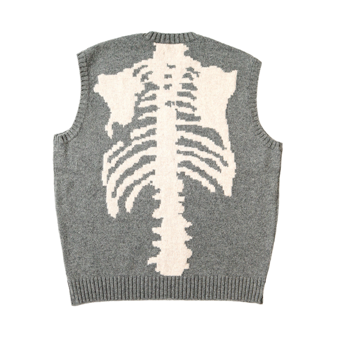 캐피탈 5G 울 본 베스트 그레이(Kapital 5G Wool Bone Best Gray)