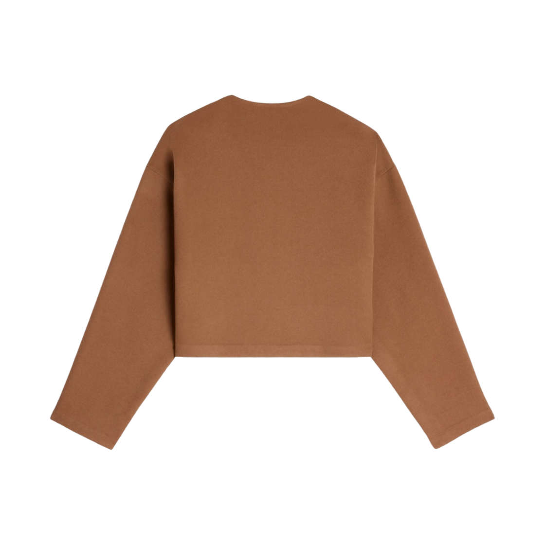 (W) 셀린느 더블 페이스 캐시미어 가디건 스냅 버튼 카멜((W) Celine Double Face Cashmere Cardigan with Snap Buttons Camel) - 2