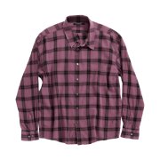 Hatchingroom Classic Shirt Over Dyed Check Pink