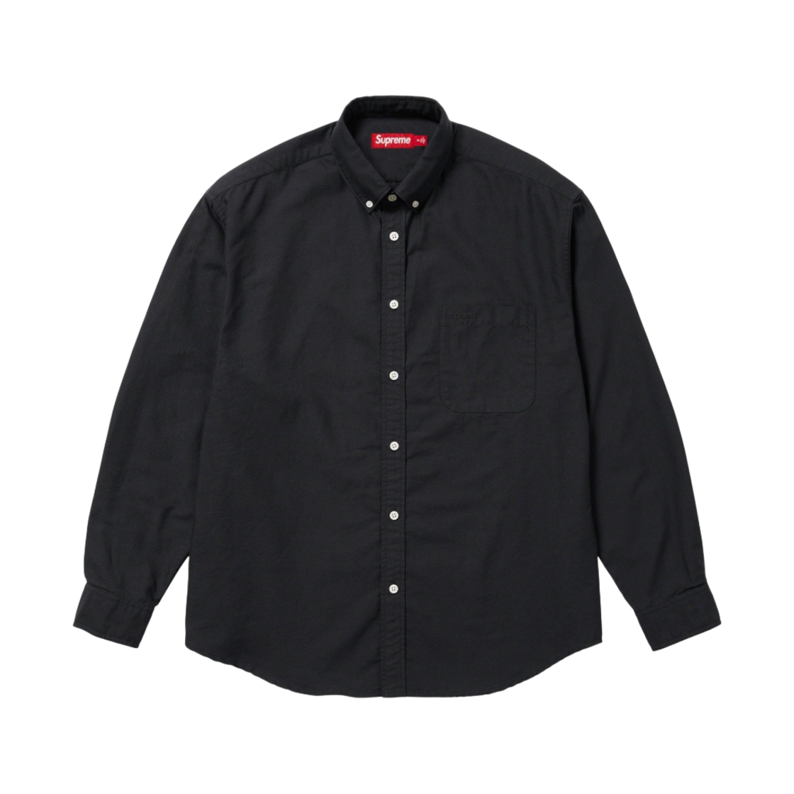 슈프림 루즈핏 옥스포드 셔츠 블랙 - 23FW