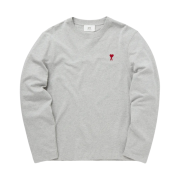 AMI de Coeur Long Sleeves T-Shirt Heather Ash Grey