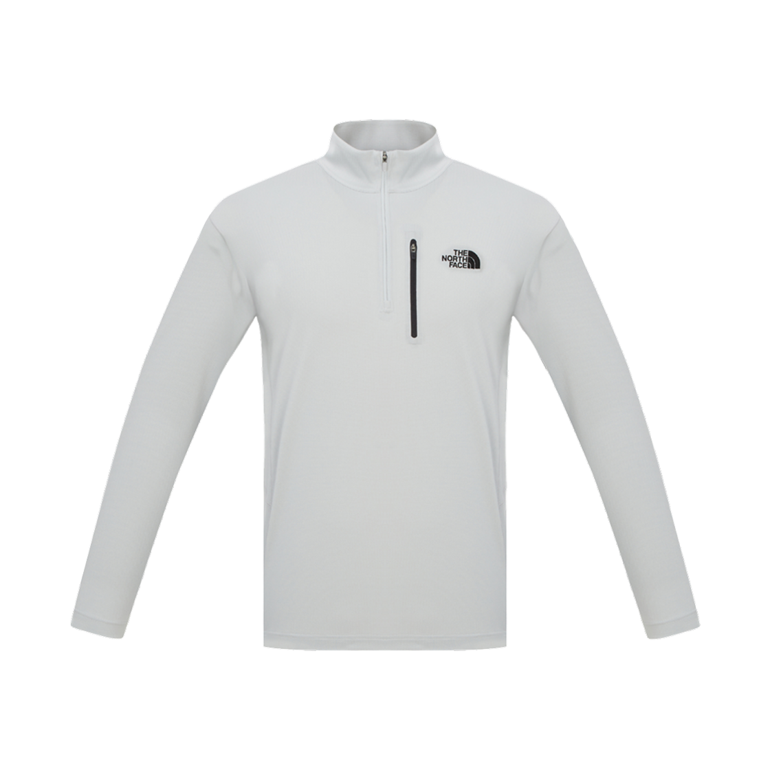 NT7LR02B The North Face Bisti L/S Zip T-Shirt Cool Gray - 25SS
