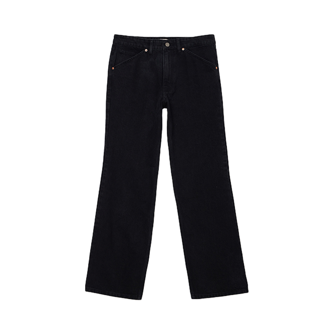 FDC31PTW04BK Fielders Flared Denim Pants Black