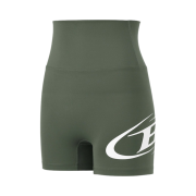 BORN TO WIN B Logo 3.5 Biker Shorts Khaki