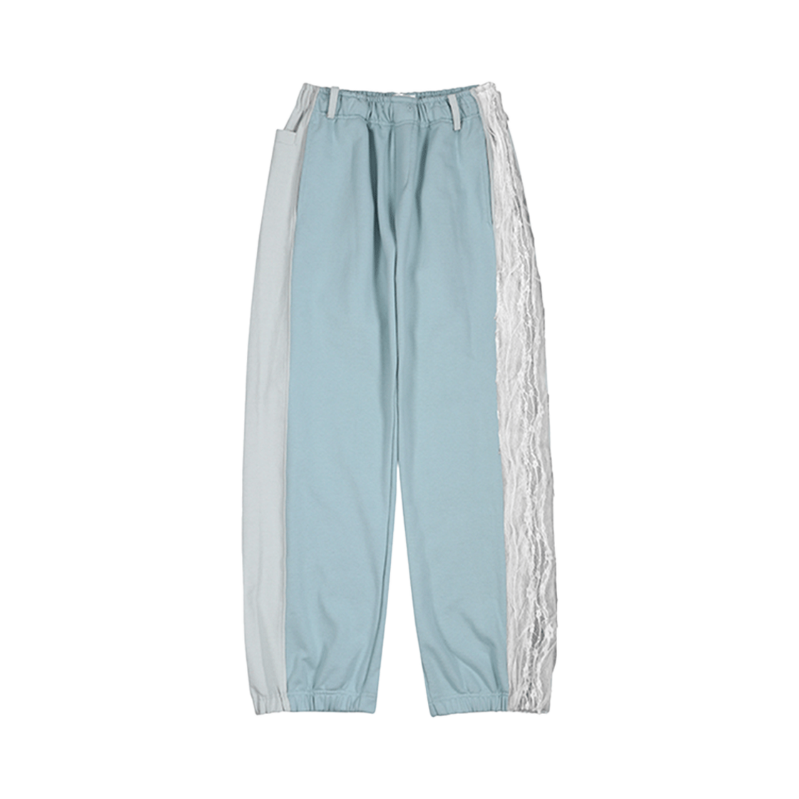 S25SS3002MT SEEN Cotton Paneled Sweatpants Mint Green