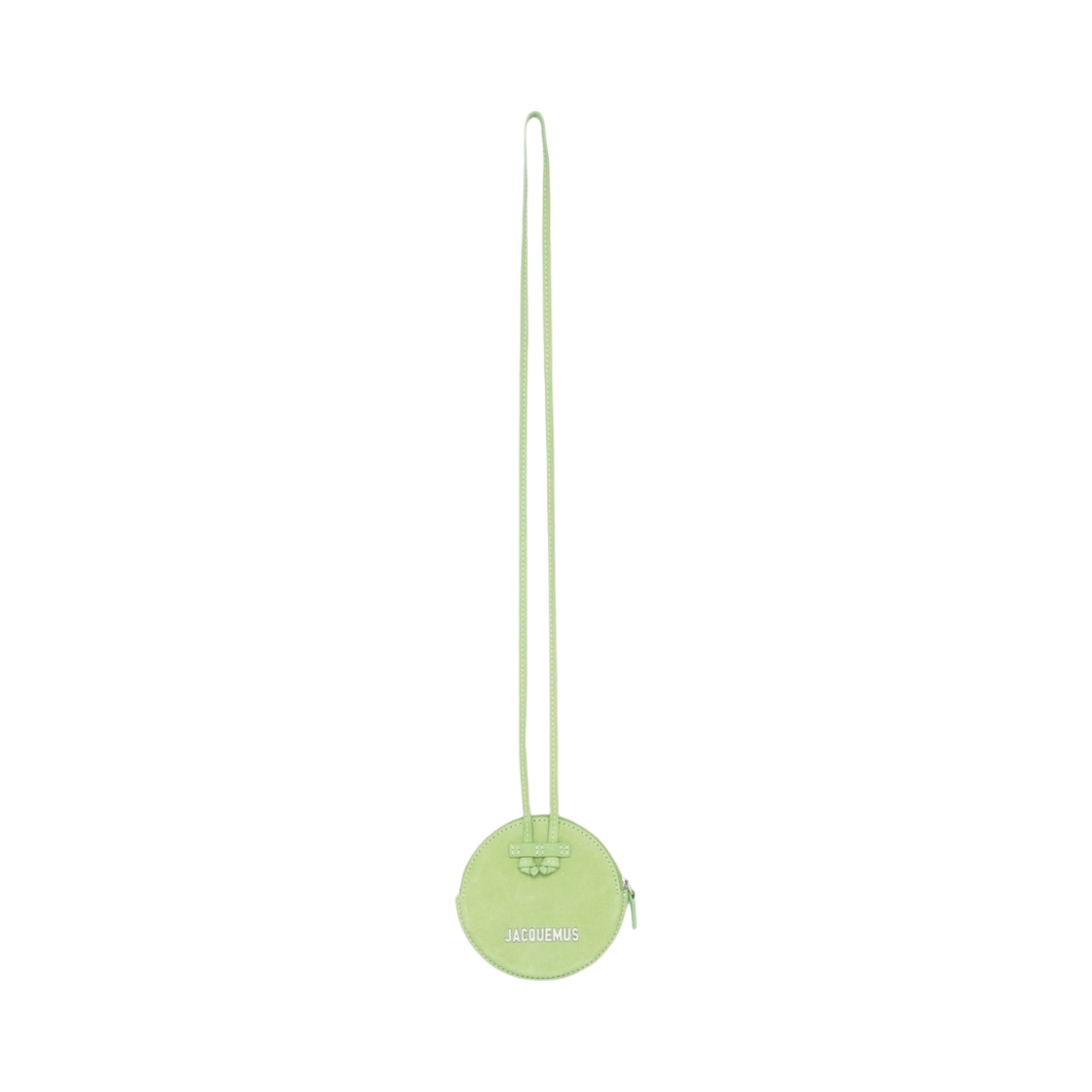 213SL001-3066-550 Jacquemus Le Pitchou Round Coin Purse Green