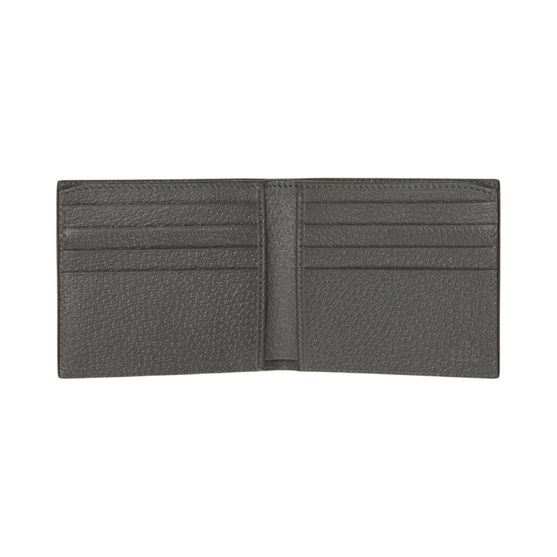 구찌 인터로킹 G 슈프림 컷아웃 지갑 블랙 그레이(Gucci Interlocking G Supreme Cut-Out Wallet Black Grey) - 3