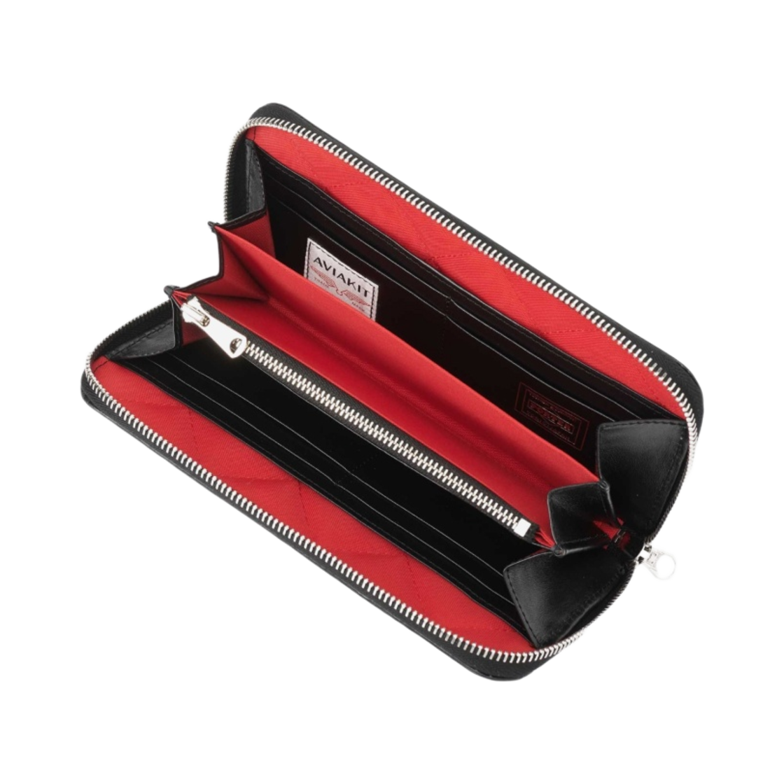 포터 x 루이스 레더 롱 월렛 블랙(Porter x Lewis Leathers Long Wallet Black) - 2