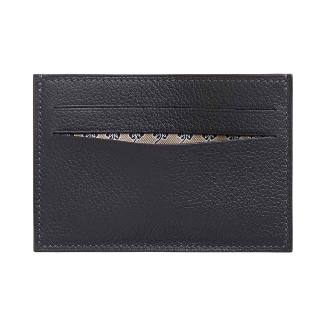에르메스 시티즌 트윌 카드 홀더 에버컬러 카프스킨 & 아르두아즈 베쥬 누아(Hermes Citizen Twill Card Holder Evercolor Calfskin & Ardoise Beige Noir) - 2