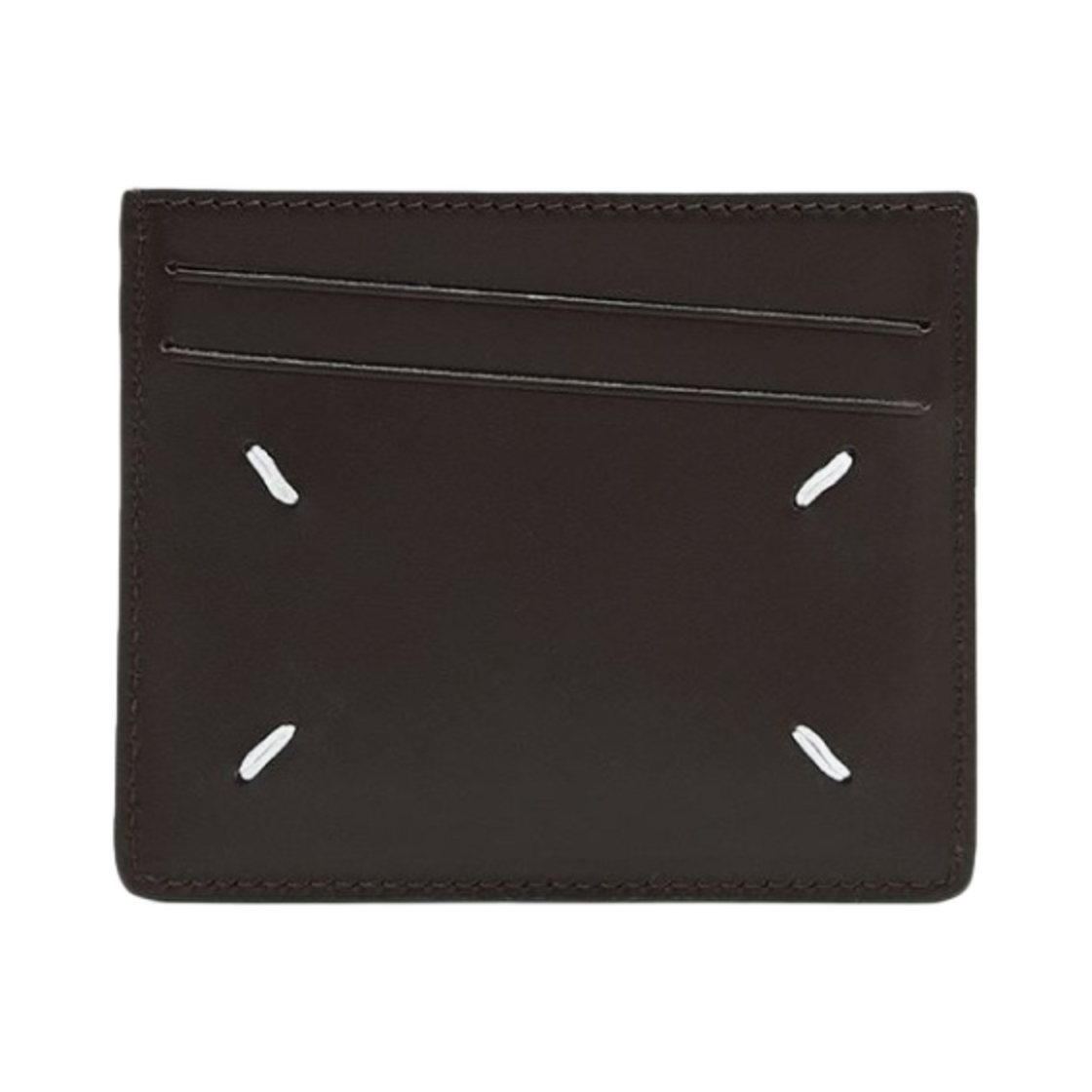 메종 마르지엘라 레더 카드 홀더 브라운(Maison Margiela Leather Card Holder Brown) - 2