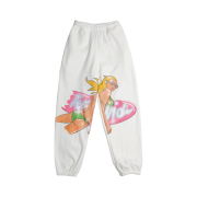 Tuewid Surf Fleece Set Up Trouser White