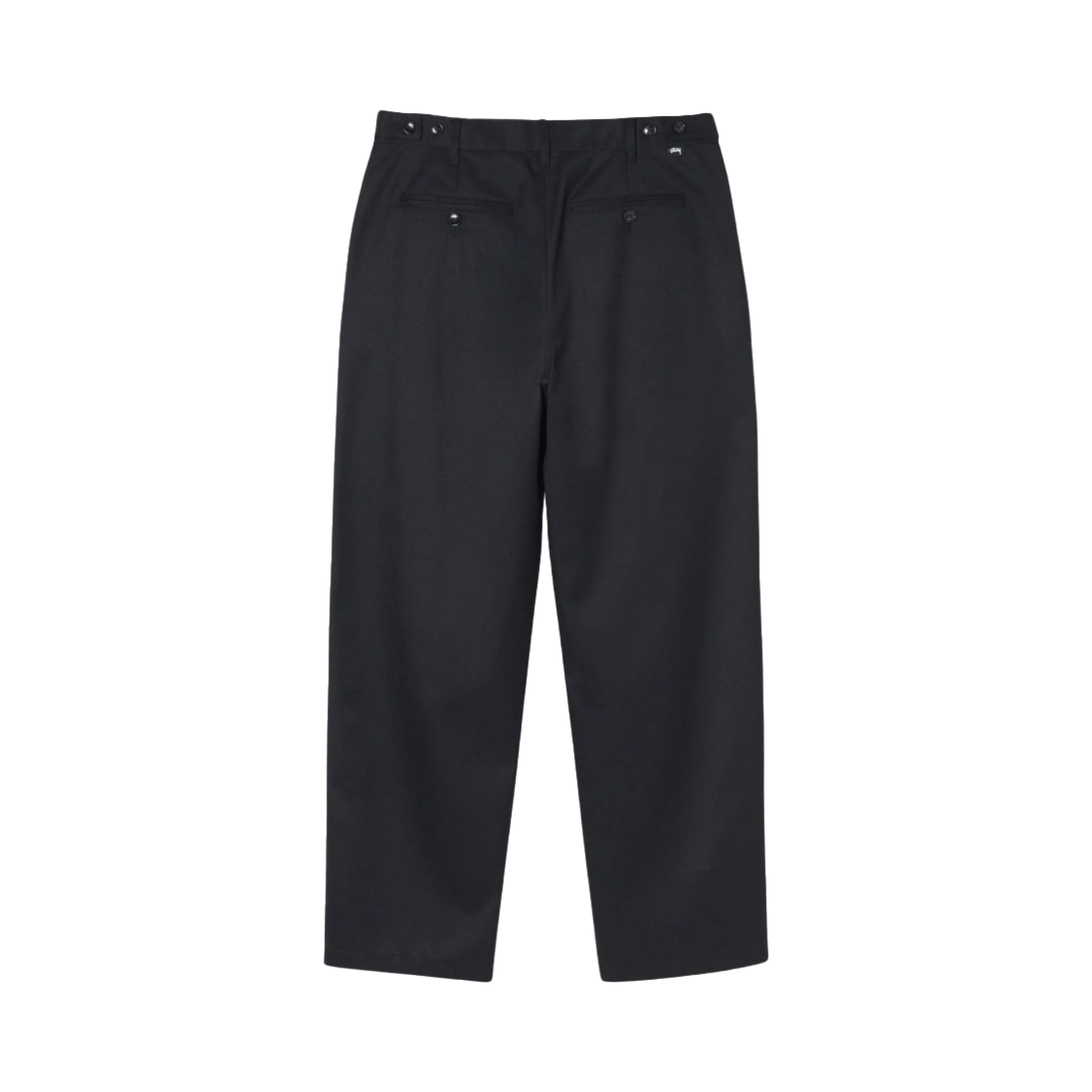 스투시 볼륨 플리츠 트라우저 블랙(Stussy Volume Pleated Trousers Black) - 2