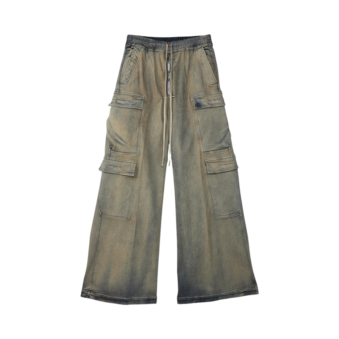 릭 오웬스 다크쉐도우 포터빌 더블 카고 점보 벨라스 스트레치 데님 스카이(Rick Owens Drkshdw Porterville Double Cargo Jumbo Belas in Stretch Denim Sky)