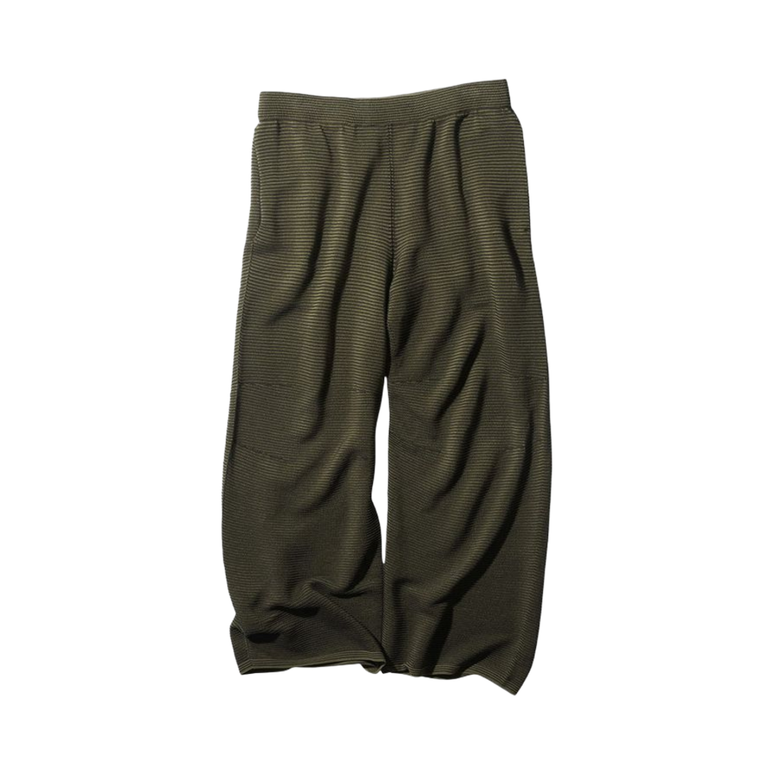 GZ33157 Goldwin 0 Japanese Paper Optical Knit Trousers Black