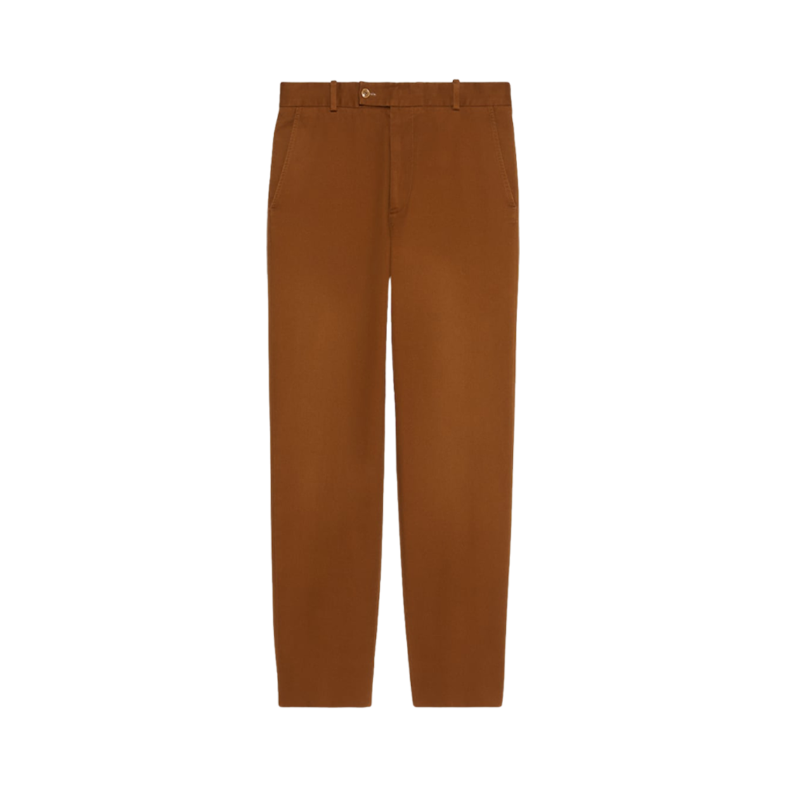 705867-ZALUF-2543 Gucci Cotton Drill Trouser Brown