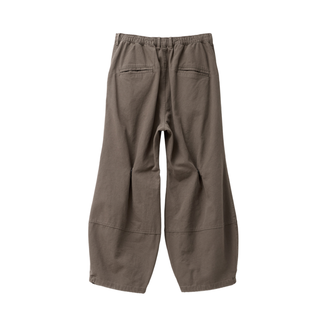 해칭룸 볼륨 팬츠 옥스포드 워시드 다크 베이지(Hatchingroom Volume Pants Oxford Washed Dark Beige) - 2