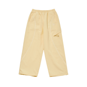 Reebok Piping Wide Pants W Light Yellow