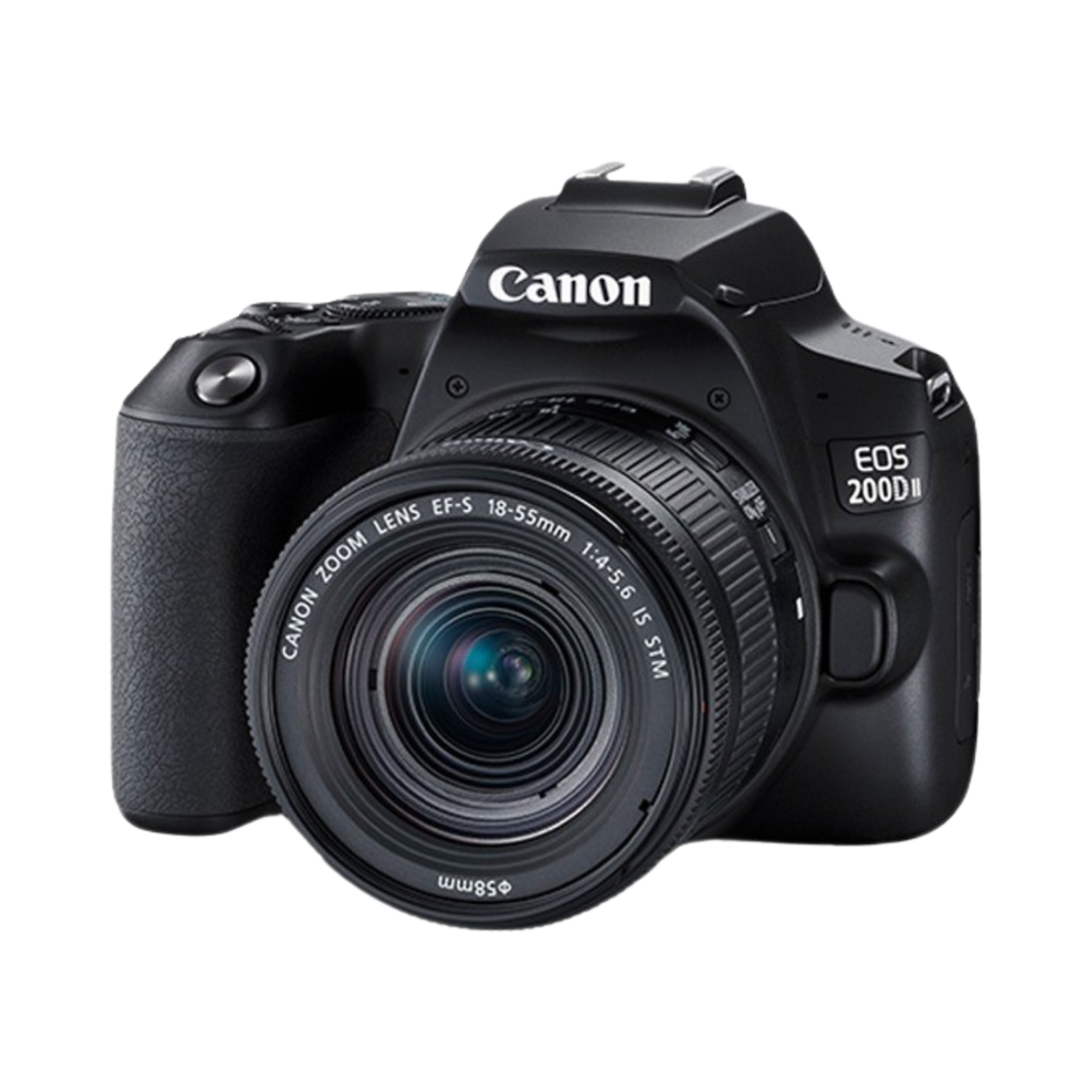 캐논 EOS 200D 2 EF-S 18-55mm STM Kit 블랙 (국내 정식 발매 제품)(Canon EOS 200D II EF-S 18-55mm STM Kit Black (Korean Ver.))